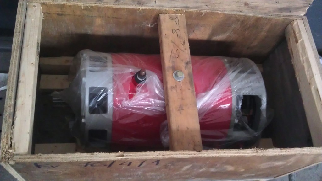 GE 13" serial DC motor