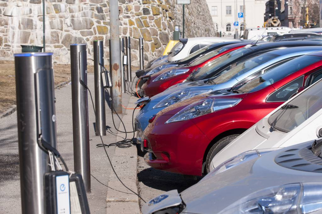 EVs charging